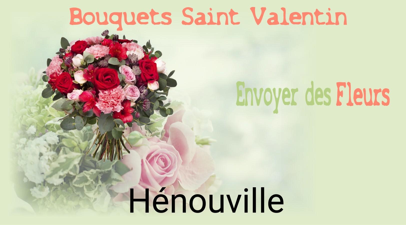 Roses de Saint-Valentin livrées à Hénouville